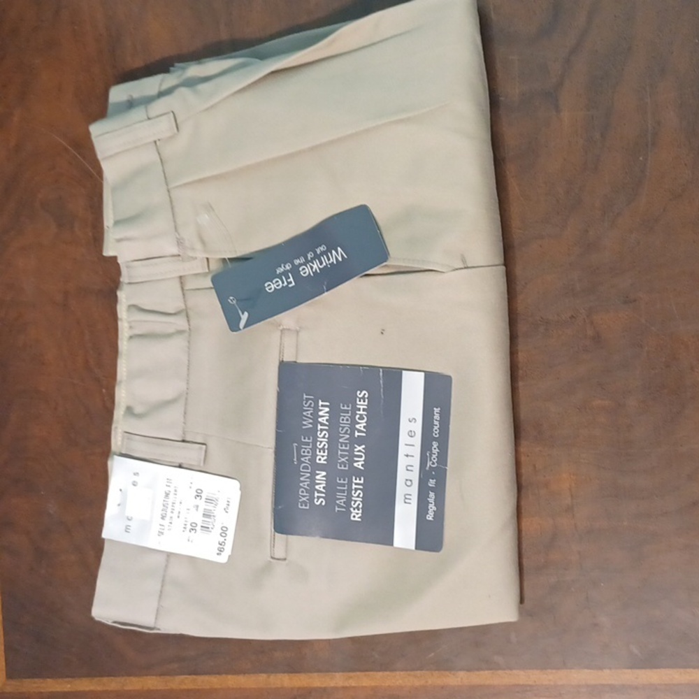NEW! MANTLES Pants - self adjusting stain repellent 5088